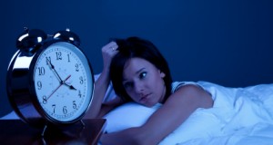 woman with insomnia